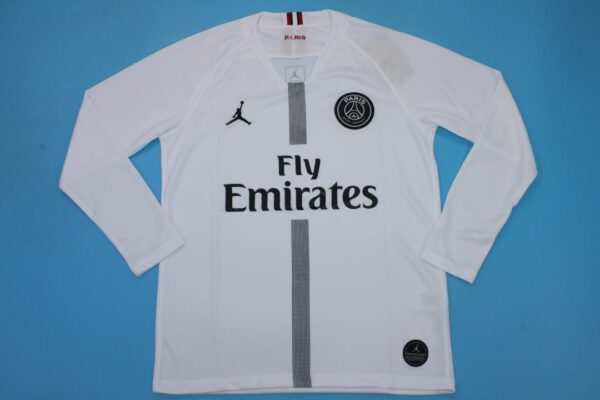Paris Saint-Germain Fc Visitante / Fan version / Manga Larga / Ucl / Retro 18-19