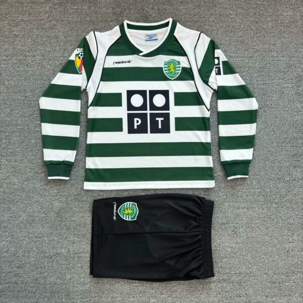 Sporting CP Local / Kid version / Fan version / Manga Larga / Retro 02-03