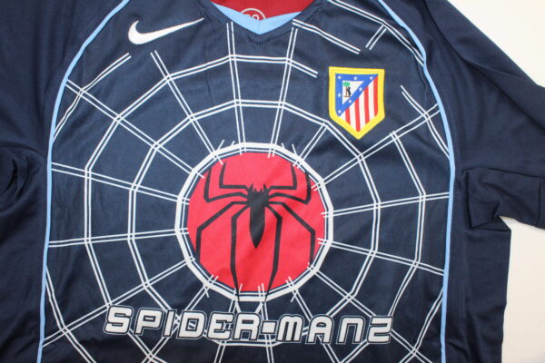 Club Atletico de Madrid Visitante 2 / Kid version / Fan version / Manga Larga / Retro 04-05 - Imagen 2