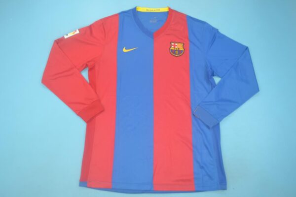 FC Barcelona Local / Fan version / Manga Larga / Retro 06-07