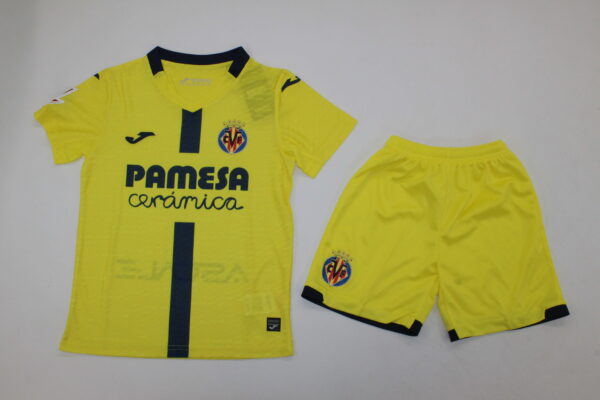 Villareal cf Local / Kid version / Fan version