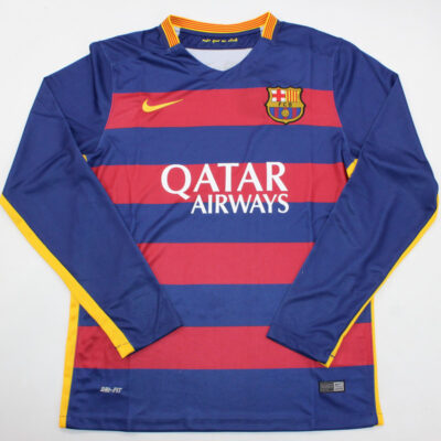 FC Barcelona Local / Fan version / Manga Larga / Retro 15-16