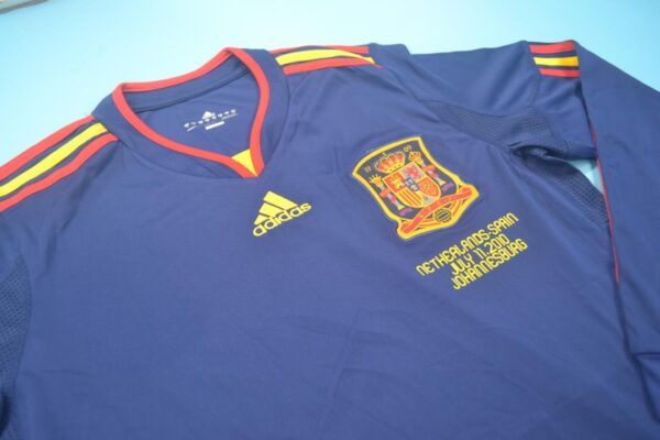 España Visitante / Fan version / Manga Larga / Final Copa del Mundo / Retro 10-11 - Imagen 2