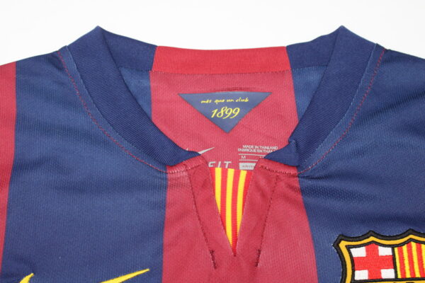 FC Barcelona Local / Fan version / Manga Larga / Retro 14-15 - Imagen 3