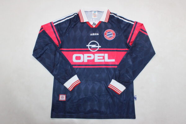 Bayern München FC Local / Fan version / Manga Larga / Retro 97-98