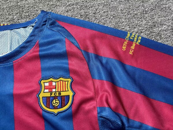 FC Barcelona Local / Kid version / Fan version / Manga larga / Final Ucl / Retro 05-06 - Imagen 3