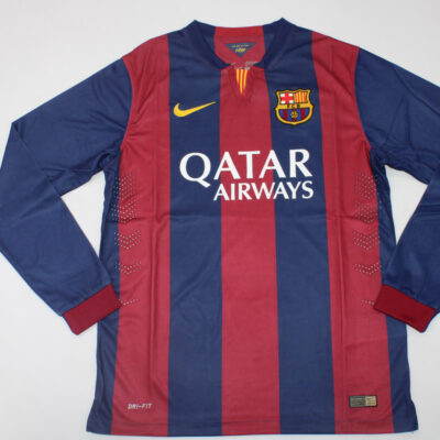 FC Barcelona Local / Fan version / Manga Larga / Retro 14-15