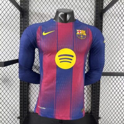 FC Barcelona Local / Player version / Manga larga