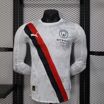 Manchester city fc Visitante / Player version / Manga larga