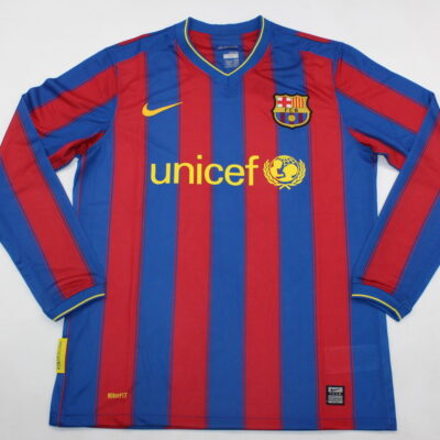 FC Barcelona Local / Fan version / Manga Larga / Retro 09-10