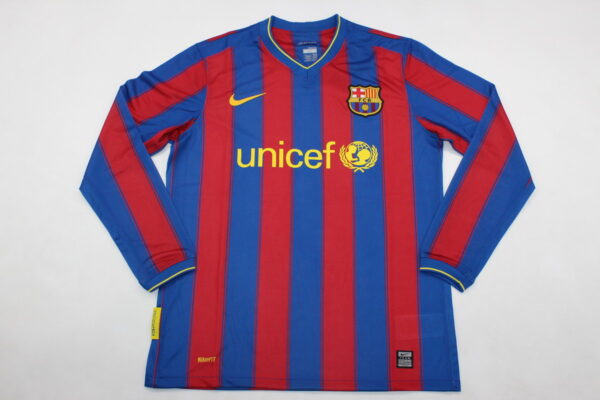 FC Barcelona Local / Fan version / Manga Larga / Retro 09-10