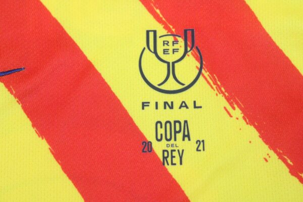 FC Barcelona Cuarta equipacion / Fan version / Final Copa Del Rey / Retro 20-21 - Imagen 2