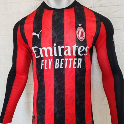 AC Milan Local / Player version / Manga Larga