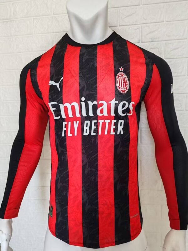 AC Milan Local / Player version / Manga Larga