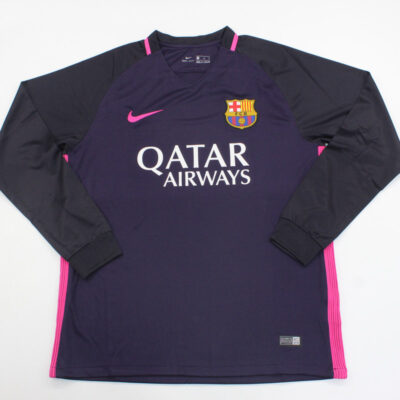 FC Barcelona Visitante / Fan version / Manga Larga / Retro 16-17