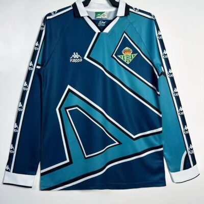 Real Betis Balompie Visitante / Fan version / Manga Larga / Retro 95-97