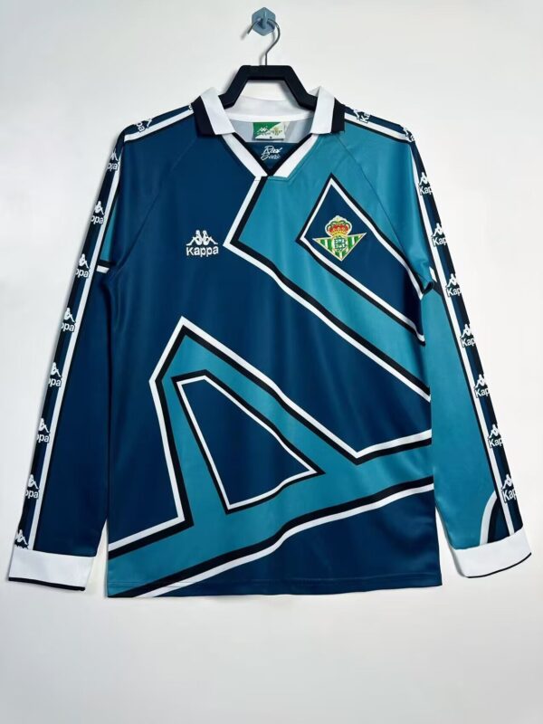 Real Betis Balompie Visitante / Fan version / Manga Larga / Retro 95-97