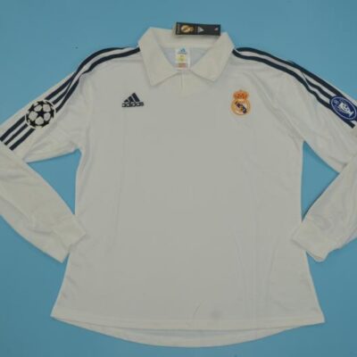 Real Madrid Local / Fan version / Manga Larga / Ucl / Retro 01-02