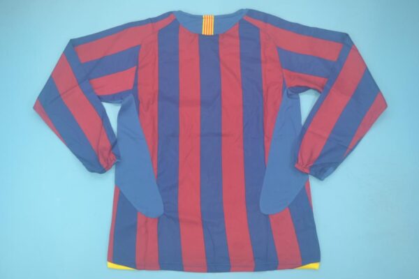 FC Barcelona Local / Fan version / Manga Larga / Retro 05-06 - Imagen 4