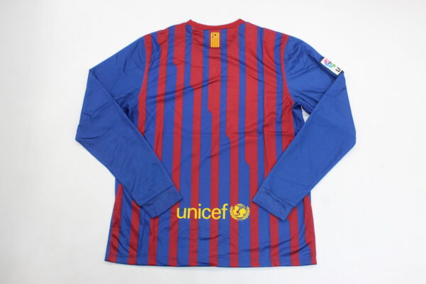 FC Barcelona Local / Fan version / Manga Larga / Retro 11-12 - Imagen 4