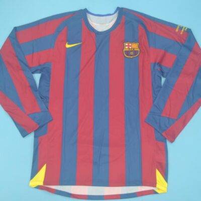FC Barcelona Local / Fan version / Manga Larga / Final Ucl / Retro 05-06