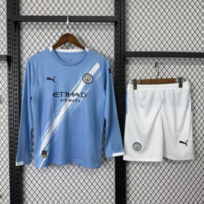 Manchester city fc Local / Kid version / Fan version / Manga larga