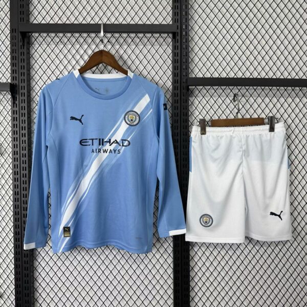 Manchester city fc Local / Kid version / Fan version / Manga larga