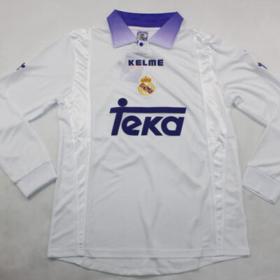 Real Madrid Local / Fan version / Manga Larga / Retro 97-98