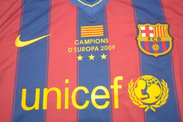 FC Barcelona Local / Fan version / Campeon Ucl / Retro 09-10 - Imagen 2