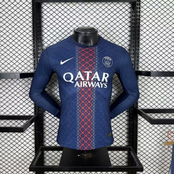 Paris Saint-Germain Fc Local / Player version / Manga Larga