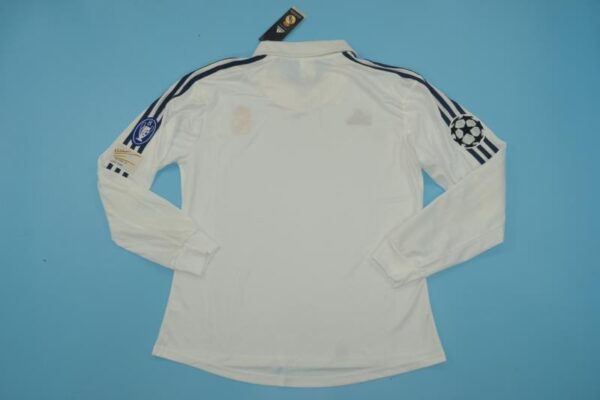 Real Madrid Local / Fan version / Manga Larga / Ucl / Retro 01-02 - Imagen 3