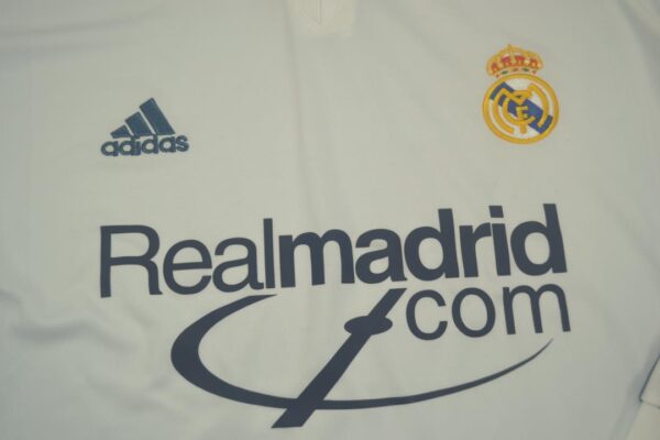 Real Madrid Local / Fan version / Manga Larga / Retro 01-02 - Imagen 2