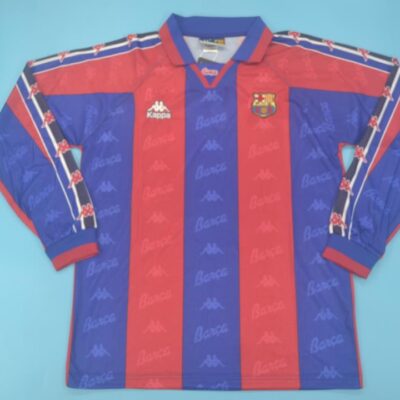 FC Barcelona Local / Fan version / Manga Larga / Retro 96-97