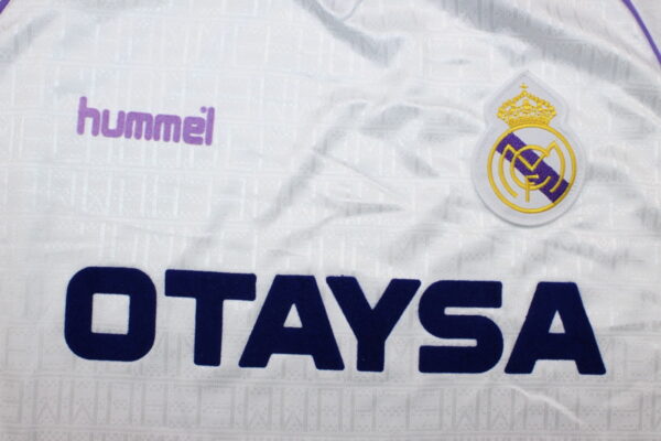 Real Madrid Local / Fan version / Retro 90-91 - Imagen 3