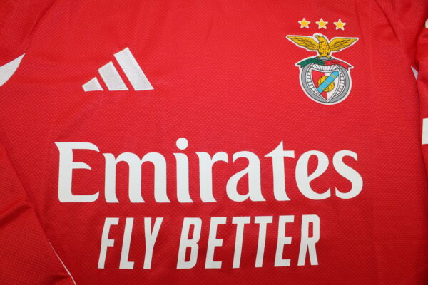 SL Benfica Local / Fan version / Manga Larga - Imagen 3