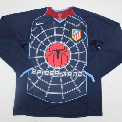 Club Atletico de Madrid Visitante 2 / Fan version / Manga Larga / Retro 04-05