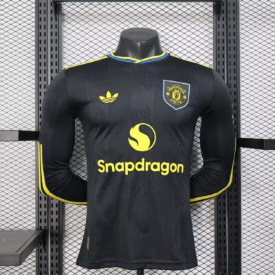 Manchester United Fc Tercera equipacion / Player version / Manga larga