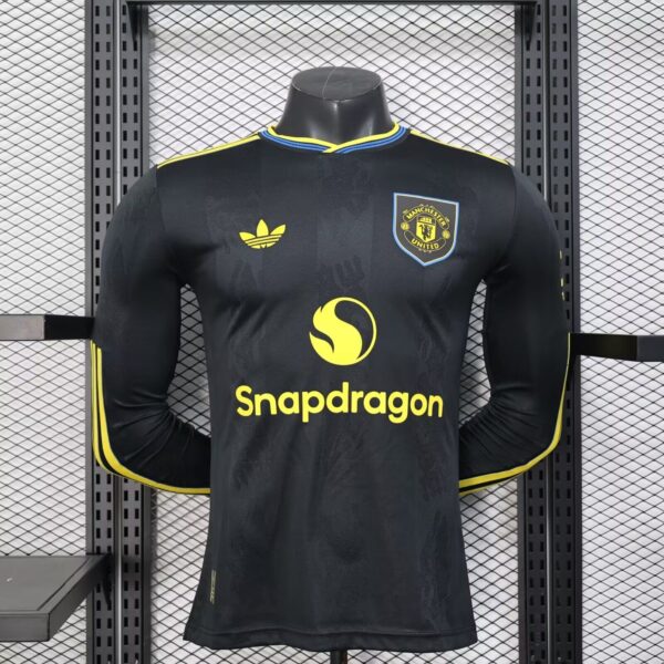 Manchester United Fc Tercera equipacion / Player version / Manga larga
