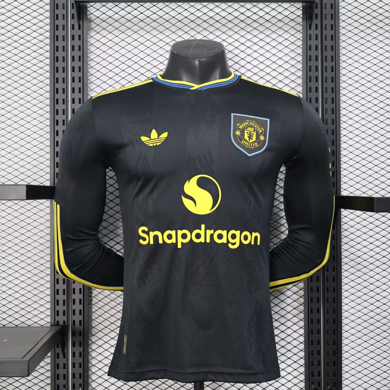 Manchester United Fc Tercera equipacion / Player version / Manga larga