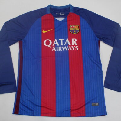 FC Barcelona Local / Fan version / Manga Larga / Retro 16-17