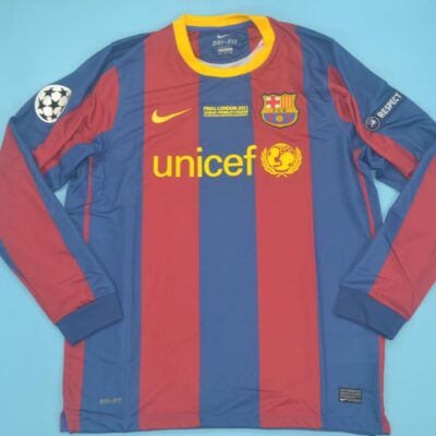 FC Barcelona Local / Fan version / Manga Larga / Final Ucl / Retro 10-11