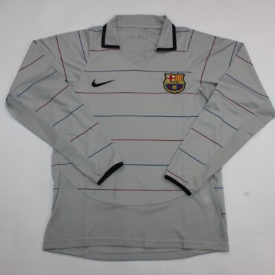 FC Barcelona Visitante / Fan version / Manga Larga / Retro 03-04