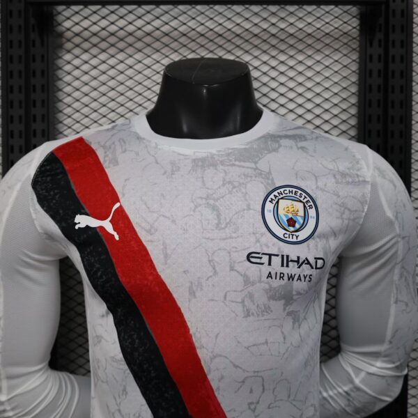 Manchester city fc Visitante / Player version / Manga larga - Imagen 2