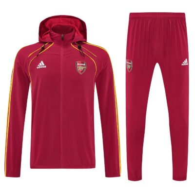 Arsenal FC Chandal cortavientos con Capucha / Cremallera Completa