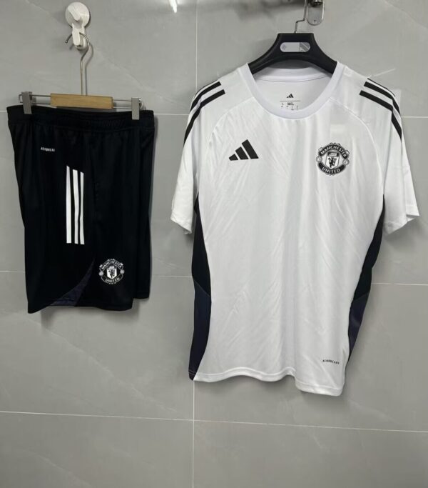 Manchester United Fc Conjunto de Entrenamiento Blanco