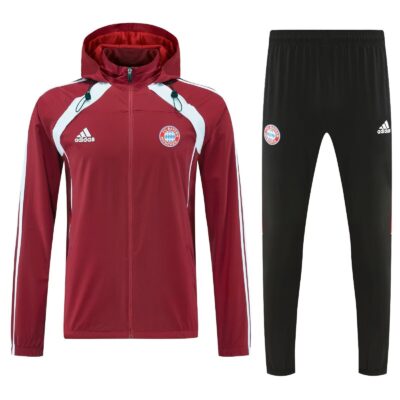 FC Bayern Munchen Chandal Cortavientos con Capucha