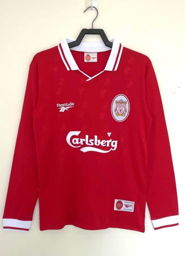 Liverpool FC Local / Fan version / Manga Larga / Retro 96-98
