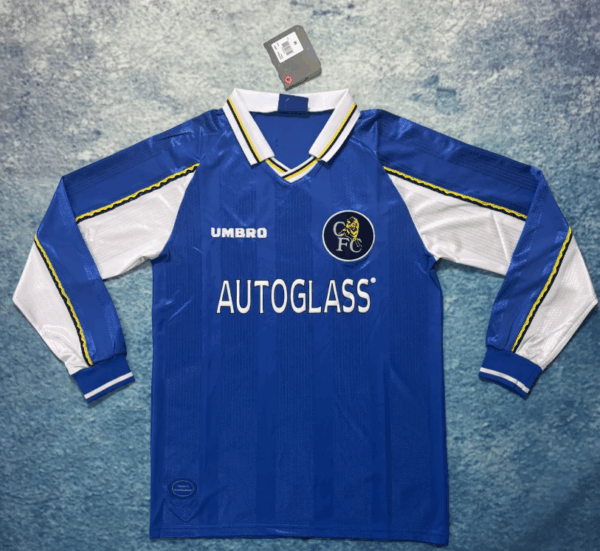 Chelsea Fc Local / Fan version / Manga Larga / Retro 97-99