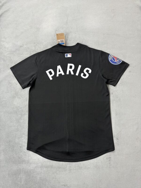 Paris Saint-Germain FC Beisbolera Negra / MLB / Fan version - Imagen 2