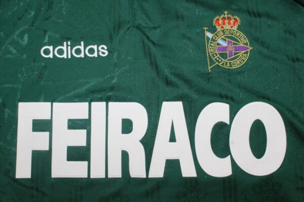 RCD La Coruña Visitante / Fan version / Manga Larga / Retro 99-00 - Imagen 3